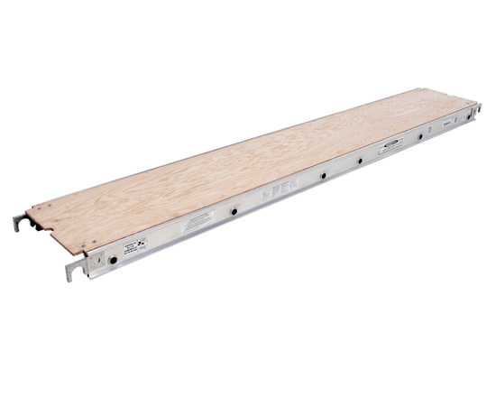 10' Plywood Decked Aluma-Plank - Click Image to Close
