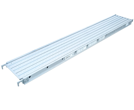 10' Aluminum Decked Aluma-Plank - Click Image to Close